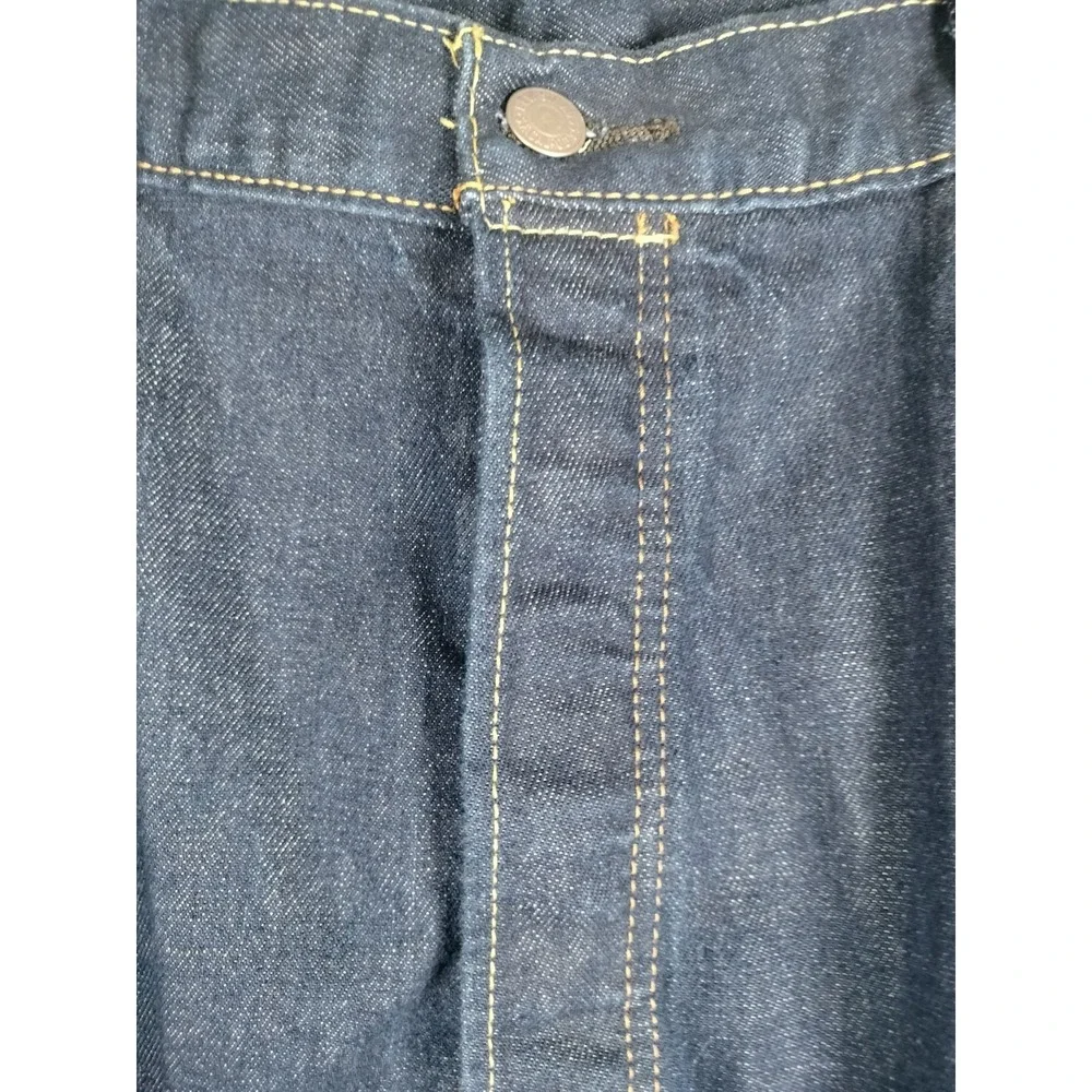 Levi's 501 Jeans Men 42x32 (Measures 40x31) Dark Wash Button Fly Straight Leg